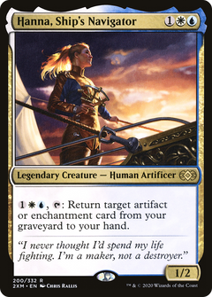 Hanna, Ship's Navigator (200) [Double Masters] foil - Deck Out Gaming