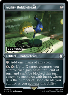 Agility Bobblehead (Serial Numbered) (1062) [Fallout] foil - Deck Out Gaming