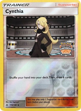 Cynthia - 119/156 (Regional Championships) (119) [League & Championship Cards] Reverse Holofoil - Deck Out Gaming