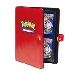 Ultra Pro Pokemon Premium Snap 4-Pocket PRO-Binder - Red - Deck Out Gaming