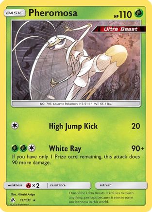 Pheromosa (11) [SM - Forbidden Light] Holofoil - Deck Out Gaming