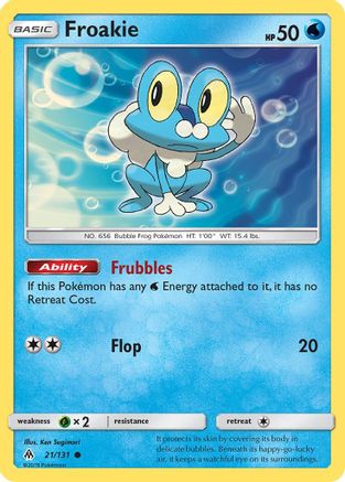Froakie (21) (21) [SM - Forbidden Light] - Deck Out Gaming