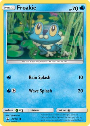 Froakie (22) (22) [SM - Forbidden Light] Reverse Holofoil - Deck Out Gaming