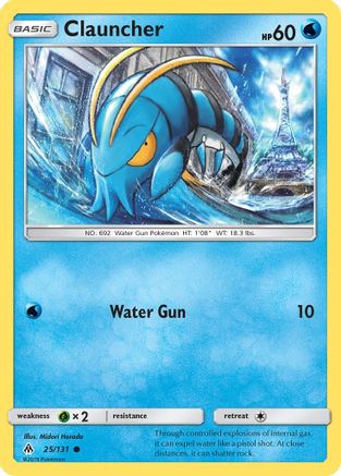 Clauncher (25) [SM - Forbidden Light] Reverse Holofoil - Deck Out Gaming