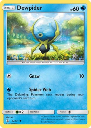 Dewpider (32) [SM - Forbidden Light] Reverse Holofoil - Deck Out Gaming