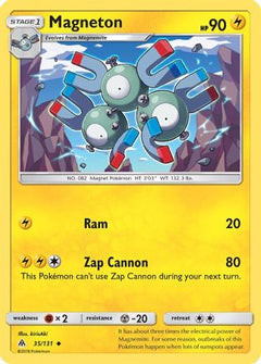 Magneton (35) [SM - Forbidden Light] Reverse Holofoil - Deck Out Gaming