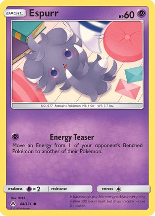 Espurr (44) [SM - Forbidden Light] Reverse Holofoil - Deck Out Gaming