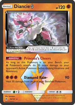 Diancie Prism Star (74) [SM - Forbidden Light] Holofoil - Deck Out Gaming