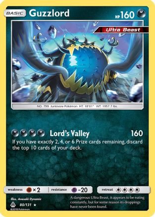 Guzzlord (80) [SM - Forbidden Light] Reverse Holofoil - Deck Out Gaming