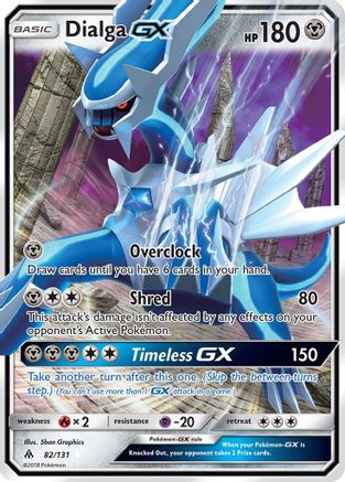 Dialga GX (82) [SM - Forbidden Light] Holofoil - Deck Out Gaming