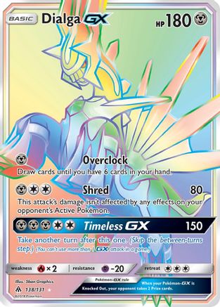 Dialga GX (Secret) (138) [SM - Forbidden Light] Holofoil - Deck Out Gaming