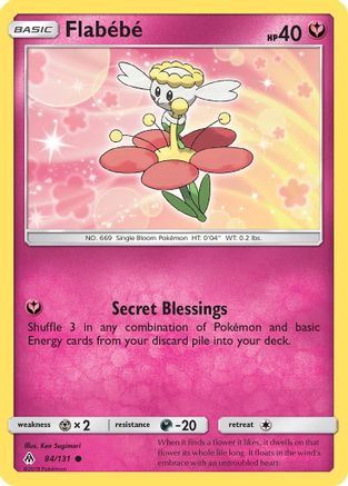 Flabebe (84) (84) [SM - Forbidden Light] - Deck Out Gaming