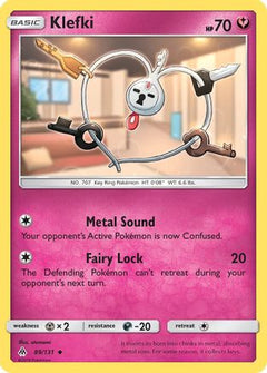 Klefki (89) [SM - Forbidden Light] Reverse Holofoil - Deck Out Gaming
