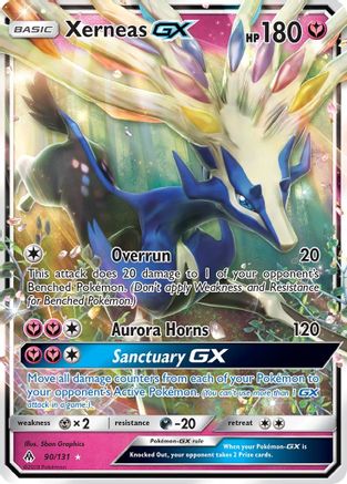 Xerneas GX (90) [SM - Forbidden Light] Holofoil - Deck Out Gaming