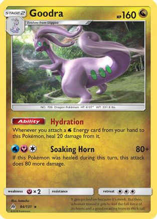 Goodra (94) [SM - Forbidden Light] Reverse Holofoil - Deck Out Gaming
