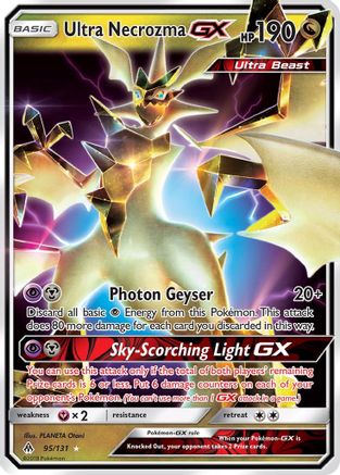 Ultra Necrozma GX (95) [SM - Forbidden Light] - Deck Out Gaming