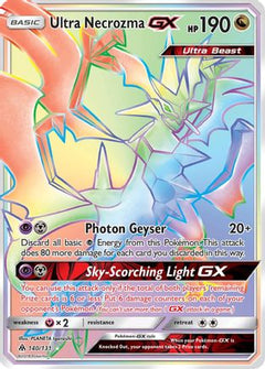 Ultra Necrozma GX (Secret) (140) [SM - Forbidden Light] Holofoil - Deck Out Gaming
