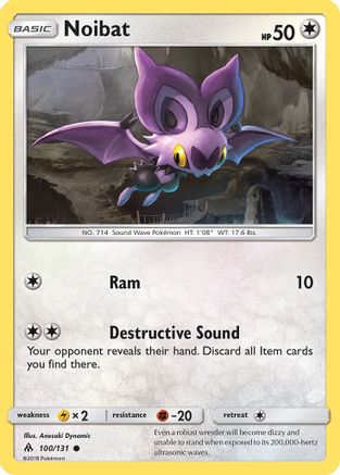 Noibat (100) [SM - Forbidden Light] - Deck Out Gaming