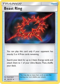 Beast Ring (102) [SM - Forbidden Light] Reverse Holofoil - Deck Out Gaming