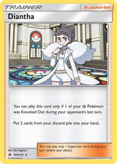 Diantha (105) [SM - Forbidden Light] Reverse Holofoil - Deck Out Gaming