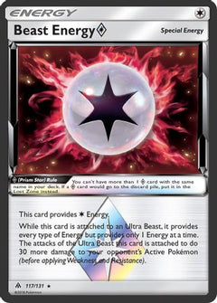 Beast Energy Prism Star (117) [SM - Forbidden Light] Holofoil - Deck Out Gaming