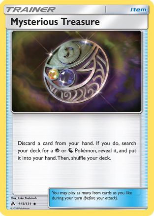 Mysterious Treasure (113) [SM - Forbidden Light] Reverse Holofoil - Deck Out Gaming