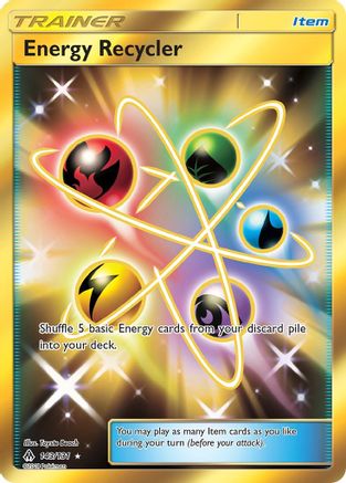 Energy Recycler (Secret) (143) [SM - Forbidden Light] Holofoil - Deck Out Gaming