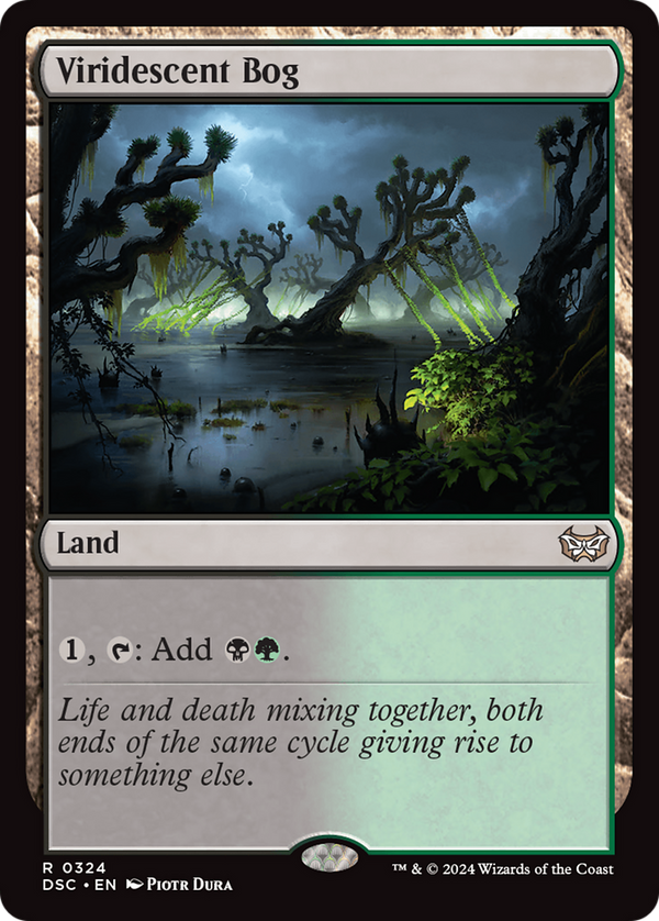 Viridescent Bog (324) [Duskmourn: House of Horror Commander] - Deck Out Gaming