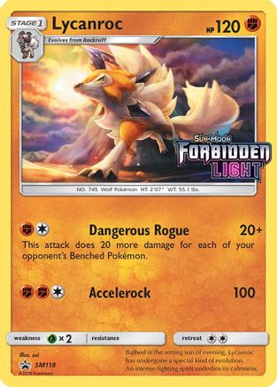 Lycanroc - SM118 (Prerelease) (SM118) [SM Promos] Holofoil - Deck Out Gaming