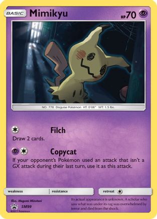 Mimikyu - SM99 (SM99) [SM Promos] Holofoil - Deck Out Gaming