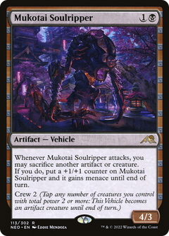 Mukotai Soulripper (113) [Kamigawa: Neon Dynasty] foil - Deck Out Gaming