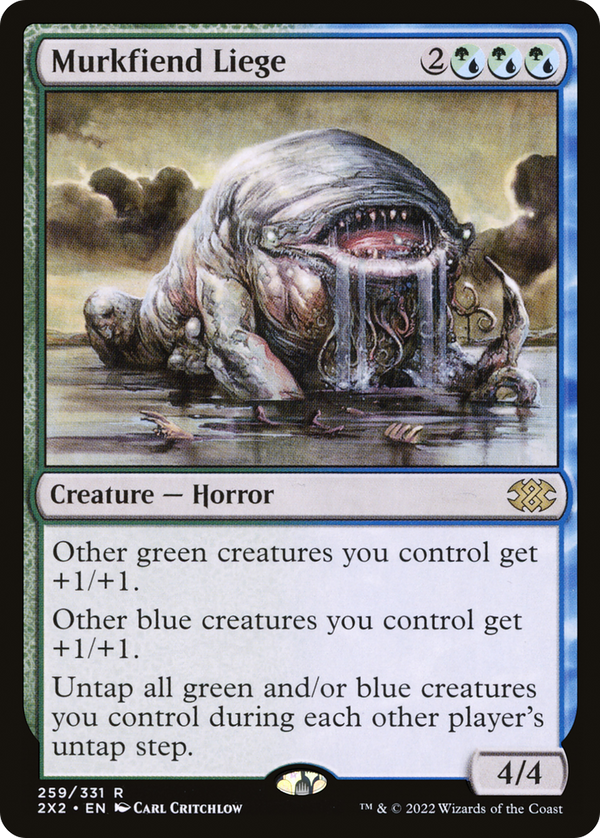 Murkfiend Liege (259) [Double Masters 2022] foil - Deck Out Gaming