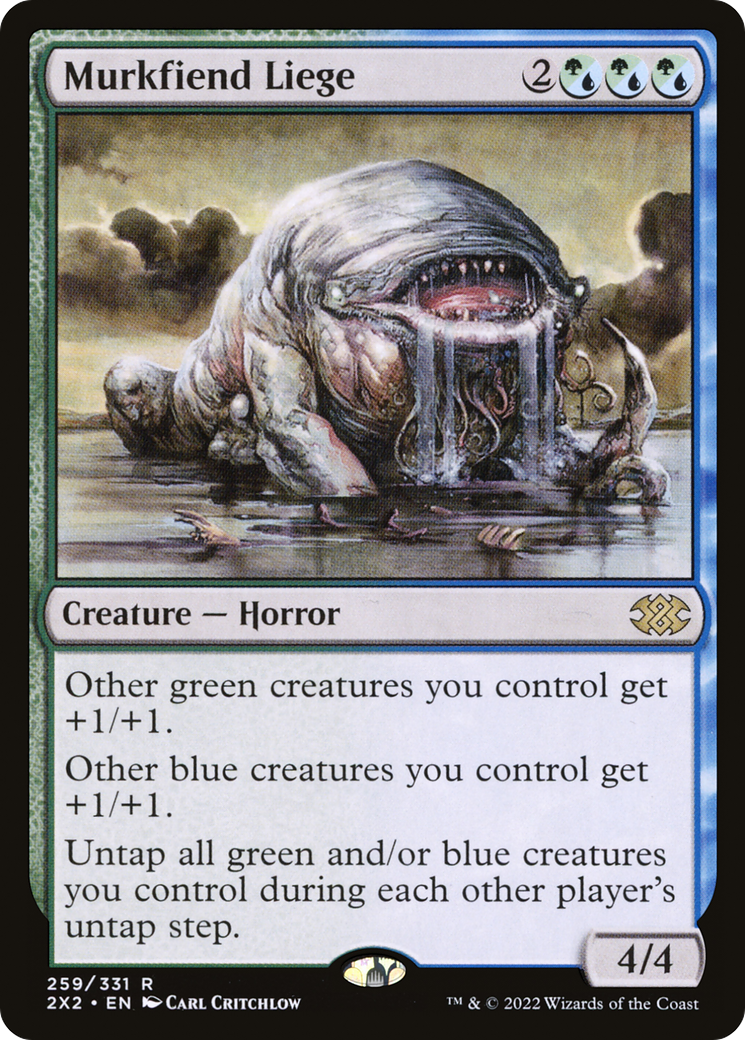 Murkfiend Liege (259) [Double Masters 2022] foil - Deck Out Gaming
