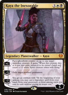 Kaya the Inexorable (218) [Kaldheim] foil - Deck Out Gaming