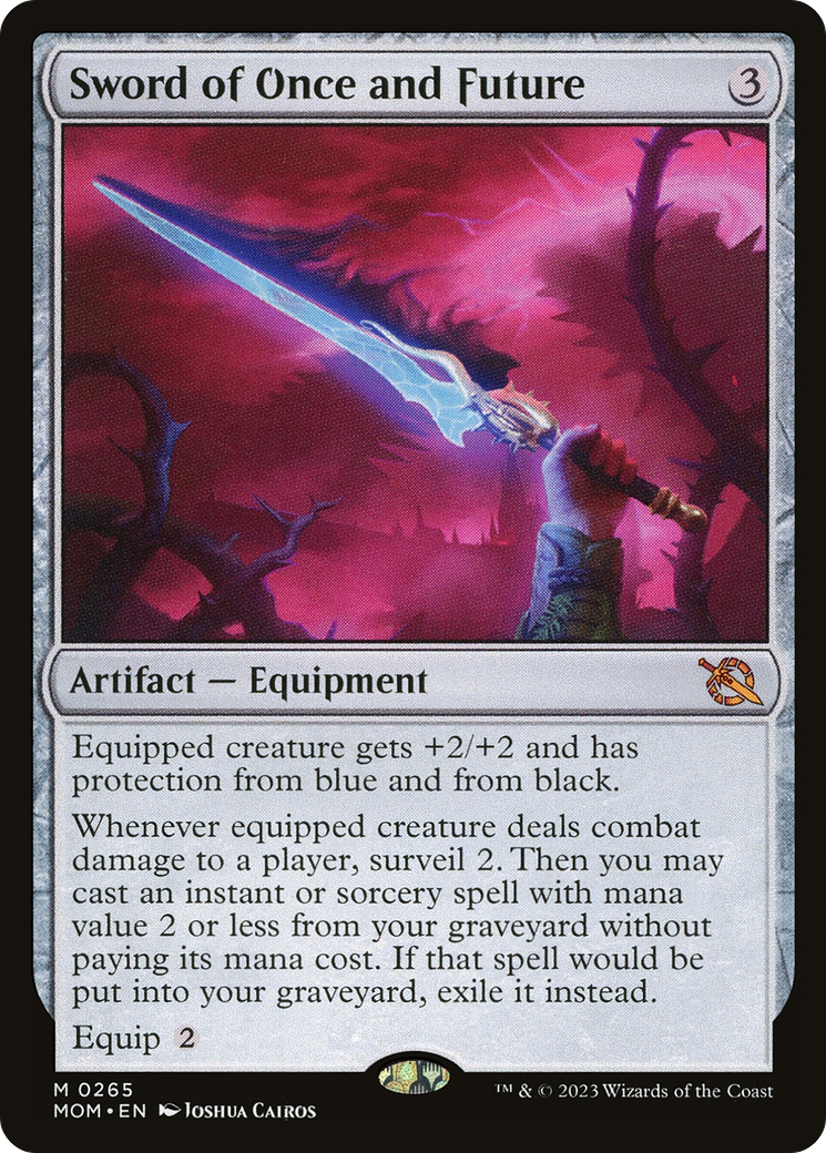 Sword of Once and Future (265) [March of the Machine] foil - Deck Out Gaming