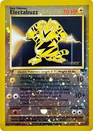 Electabuzz (Winner) (1) [Best of Promos] - Deck Out Gaming