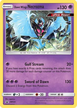 Dawn Wings Necrozma - SM123 (SM123) [SM Promos] Holofoil - Deck Out Gaming