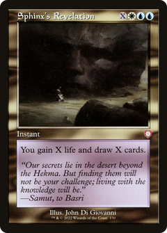 Sphinx's Revelation (Retro Frame) (130) [Commander: The Brothers' War] - Deck Out Gaming
