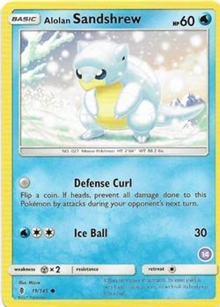 Alolan Sandshrew (14) (19) [SM Trainer Kit: Alolan Sandslash & Alolan Ninetales] - Deck Out Gaming