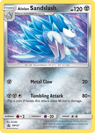 Alolan Sandslash - SM127 (SM127) [SM Promos] Holofoil - Deck Out Gaming