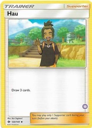 Hau (19) (Alolan Sandslash Half-Deck) (120) [SM Trainer Kit: Alolan Sandslash & Alolan Ninetales] - Deck Out Gaming