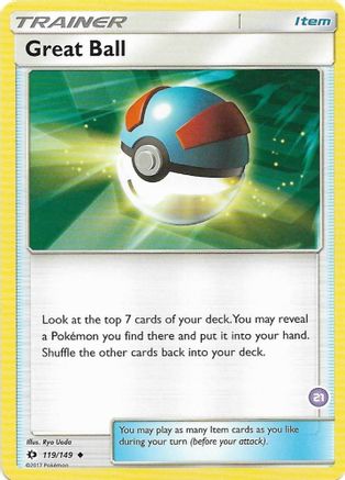 Great Ball (#21, Alolan Sandslash Half-Deck) (21) [SM Trainer Kit: Alolan Sandslash & Alolan Ninetales] - Deck Out Gaming