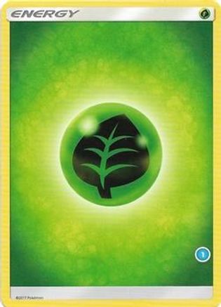 Grass Energy (1) () [SM Trainer Kit: Alolan Sandslash & Alolan Ninetales] - Deck Out Gaming