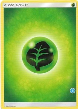 Grass Energy (2) () [SM Trainer Kit: Alolan Sandslash & Alolan Ninetales] - Deck Out Gaming