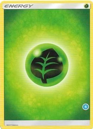 Grass Energy (5) () [SM Trainer Kit: Alolan Sandslash & Alolan Ninetales] - Deck Out Gaming