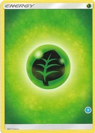 Grass Energy (7) () [SM Trainer Kit: Alolan Sandslash & Alolan Ninetales] - Deck Out Gaming