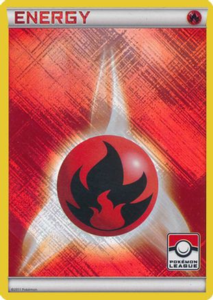 Fire Energy (2011 Pokemon League) () [League & Championship Cards] Holofoil - Deck Out Gaming