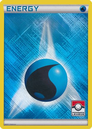 Water Energy (2011 Pokemon League Promo) () [League & Championship Cards] Holofoil - Deck Out Gaming