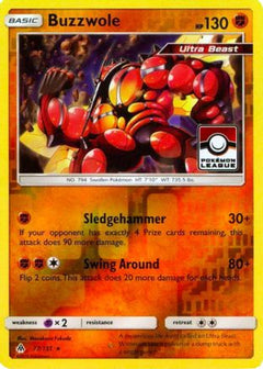 Buzzwole - 77/131 (Pokemon League) (77) [League & Championship Cards] Reverse Holofoil - Deck Out Gaming