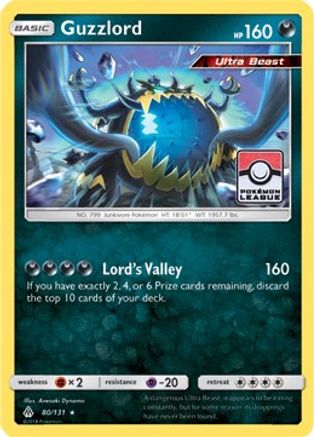 Guzzlord - 80/131 (Pokemon League) (80) [League & Championship Cards] Reverse Holofoil - Deck Out Gaming